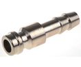 Quick Coupling Plug, 6mm, Nickel-Plated Brass, 35bar, 100°C, Pack of 5 pieces
